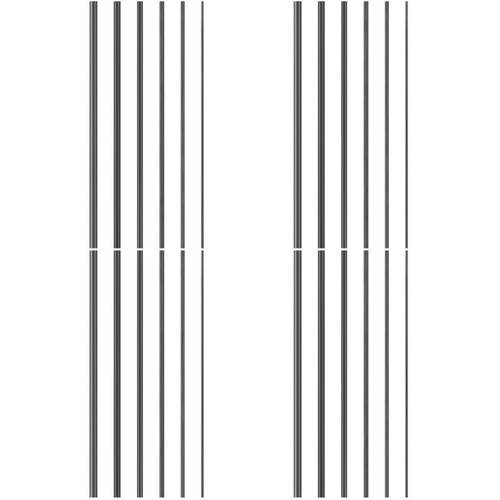 Set bacchette fibra di - 4,